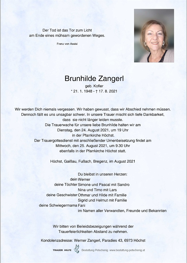 Brunhilde Zangerl